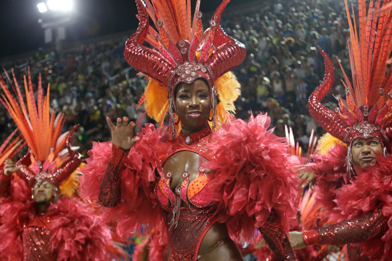 Desfile da Imperatriz Leopoldinese — Foto: Domingos Peixoto