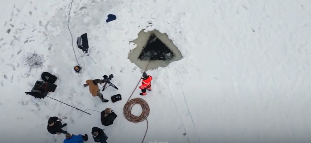 Óvni que teria caído há 77 anos pode ter sido encontrado na Noruega — Foto: Reprodução/YouTube