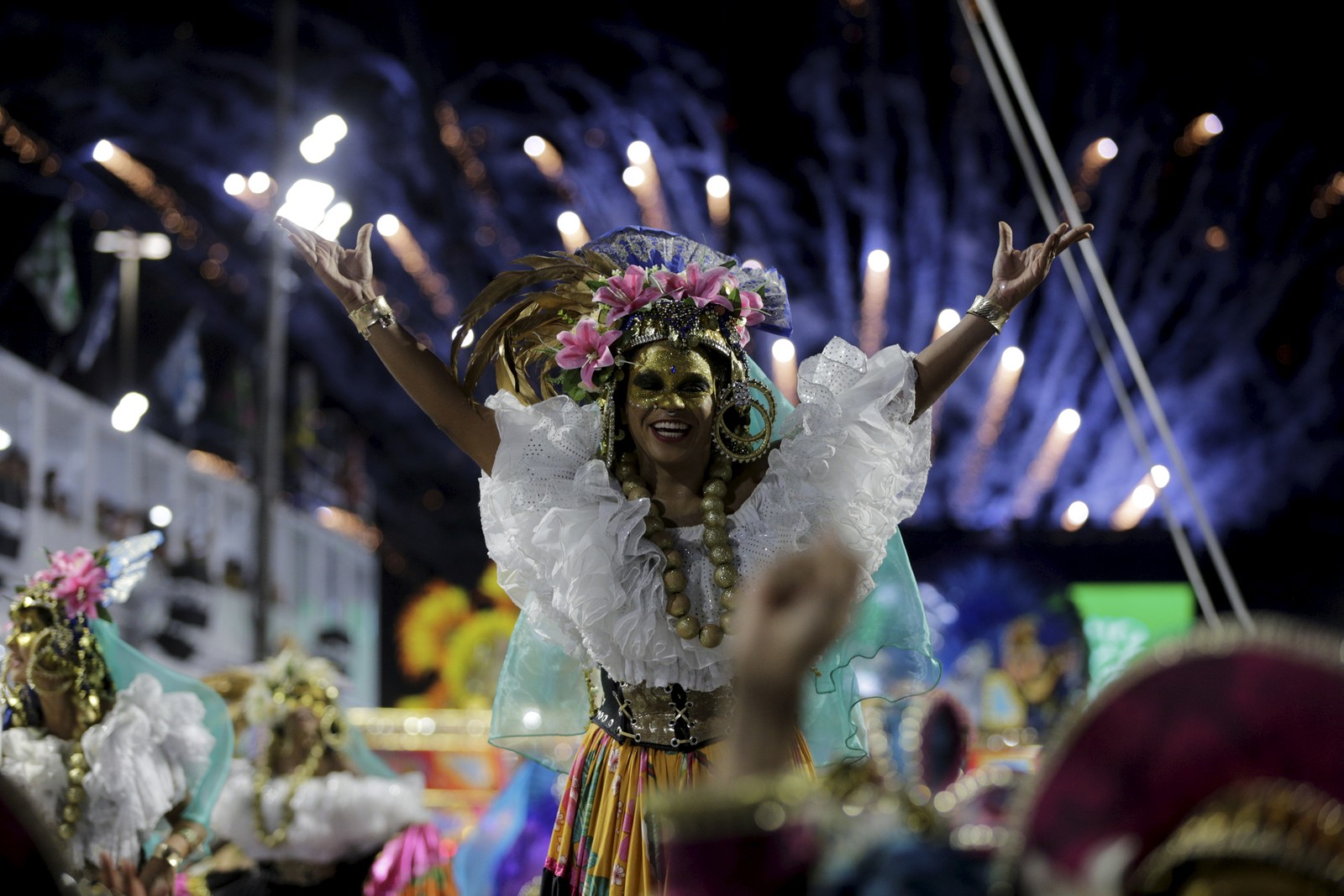 Desfile da Imperatriz Leopoldinense — Foto: Alexandre Cassiano