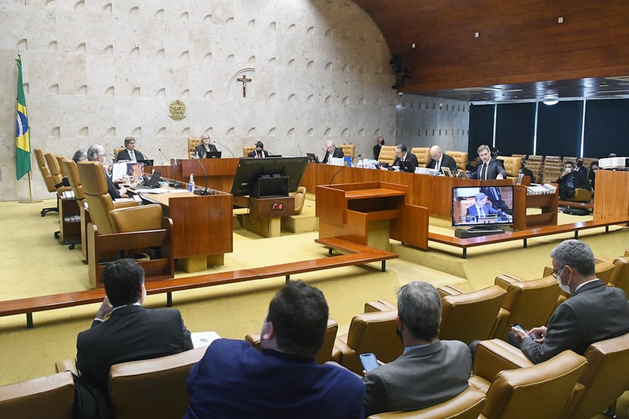 O plenário do Supremo Tribunal Federal