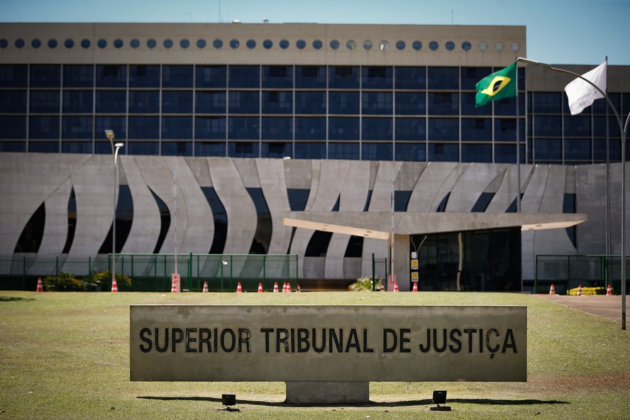 Fachada do Superior Tribunal de Justiça, em Brasília