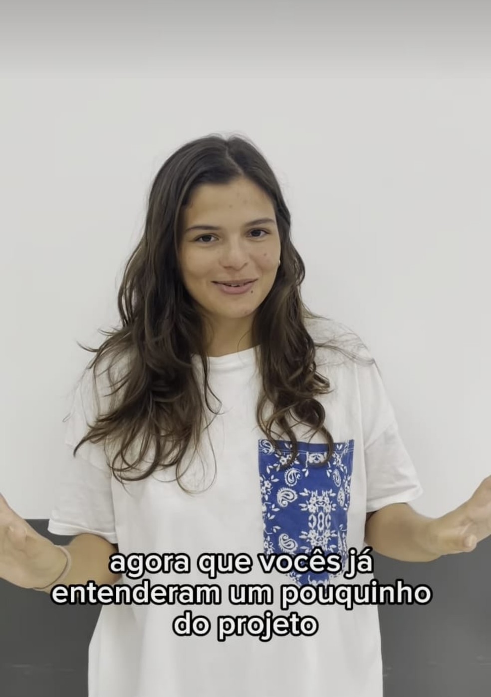 Luana Maia divulgou o projeto 'Em Movimento' — Foto: Reprodução Instagram