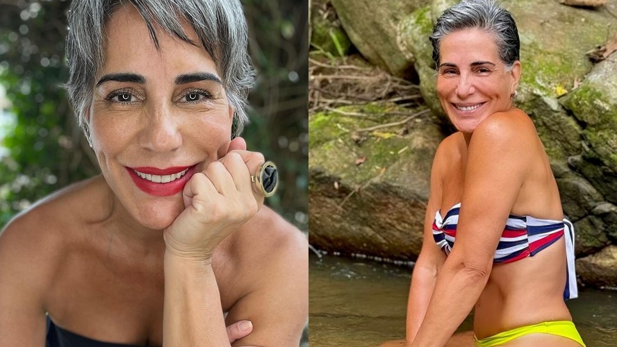 Gloria Pires investe em alimentação equilibrada para manter o corpo saudável