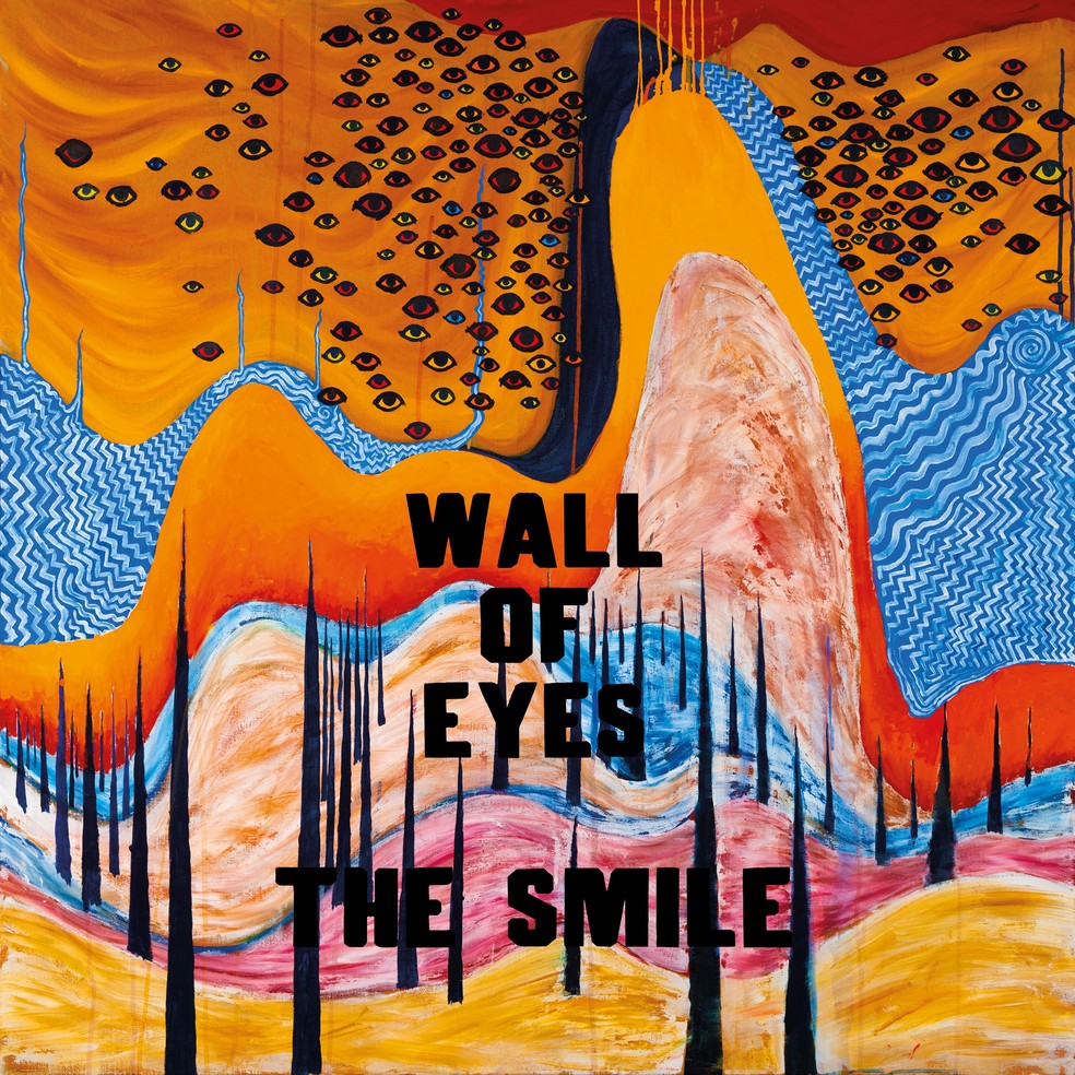 Capa de "Wall of eyes", álbum do grupo inglês The Smile — Foto: Reprodução