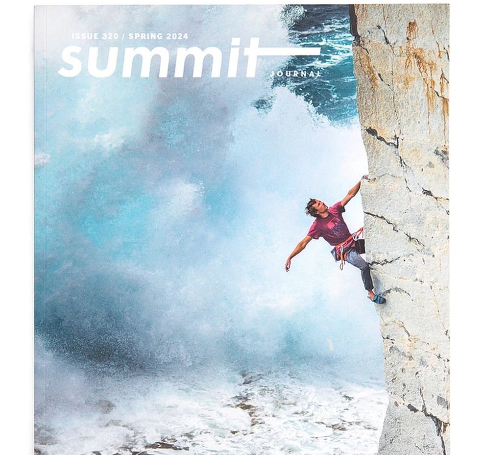 Capa do Summit Journal, voltado para alpinistas — Foto: Reprodução