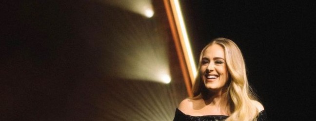 'Weekends with Adele', em Las Vegas — Foto: Reprodução/Redes sociais