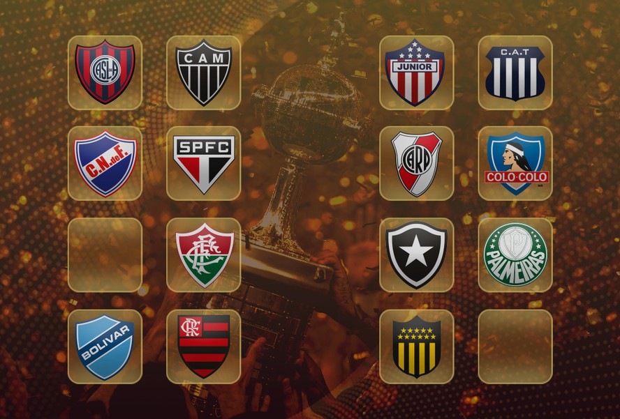 Sorteio das oitavas de final da Libertadores de 2024