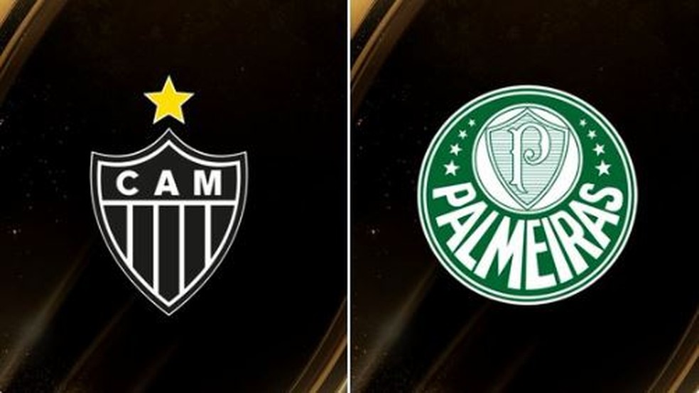 Atlético-MG x Palmeiras — Foto: Reprodução