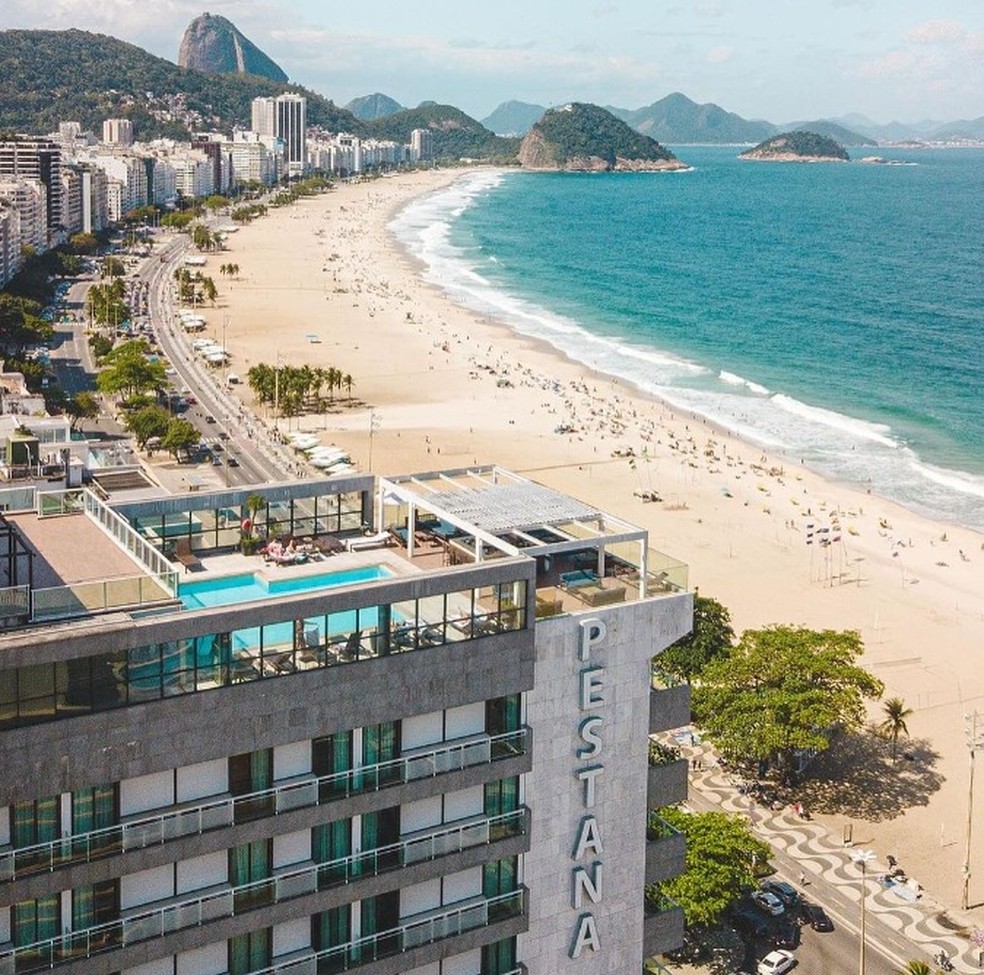 Hotel Pestana Rio Atlântica — Foto: Reprodução/Instagram