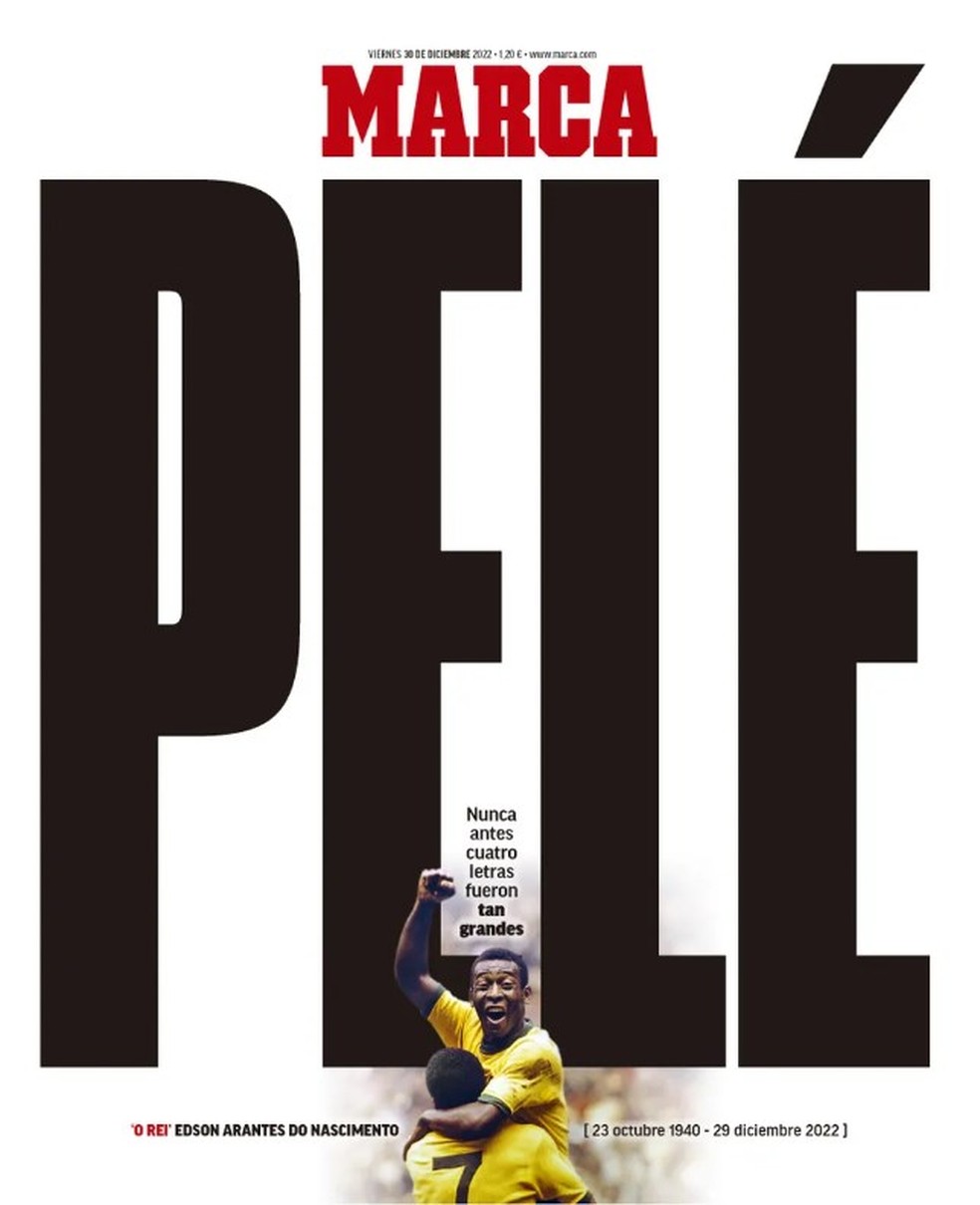 Marca, da Espanha — Foto: Reprodução