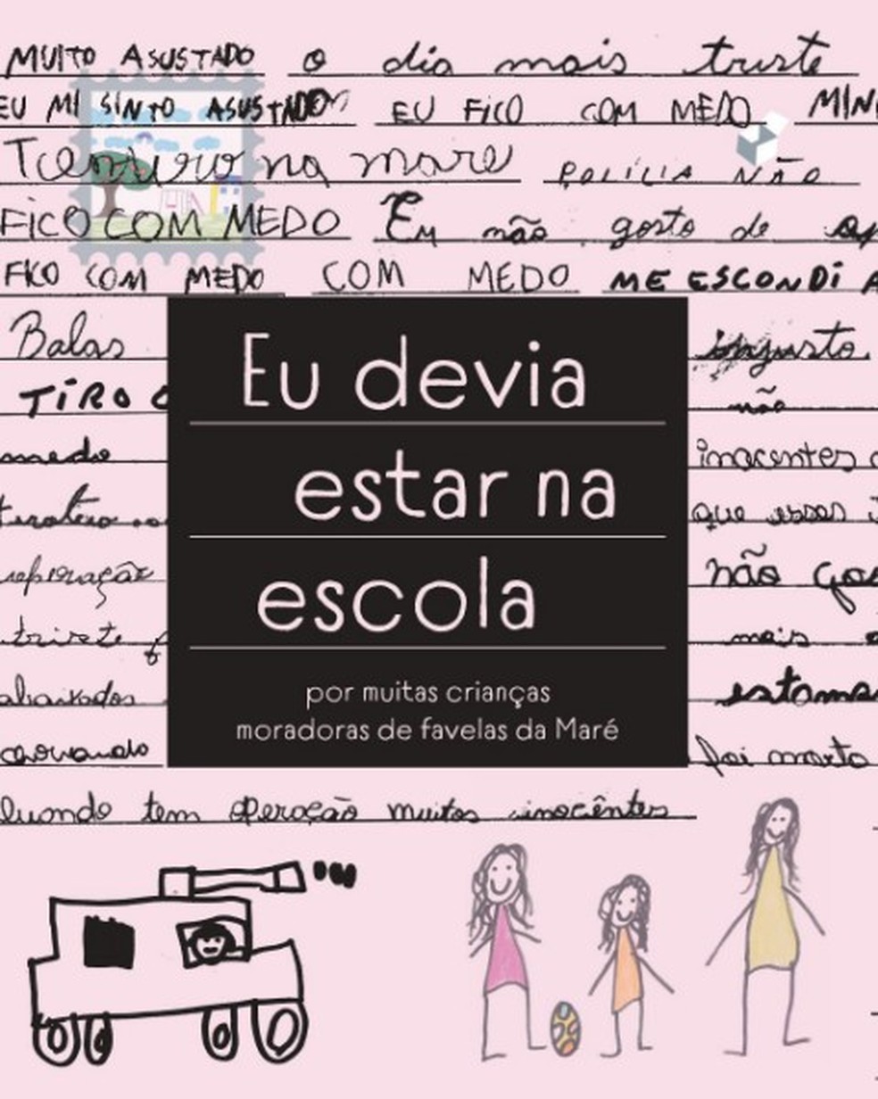 Capa de 'Eu devia estar na escola' — Foto: Divulgação