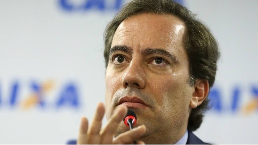 O ex-presidente da Caixa Pedro Guimarães, acusado de assédio sexual