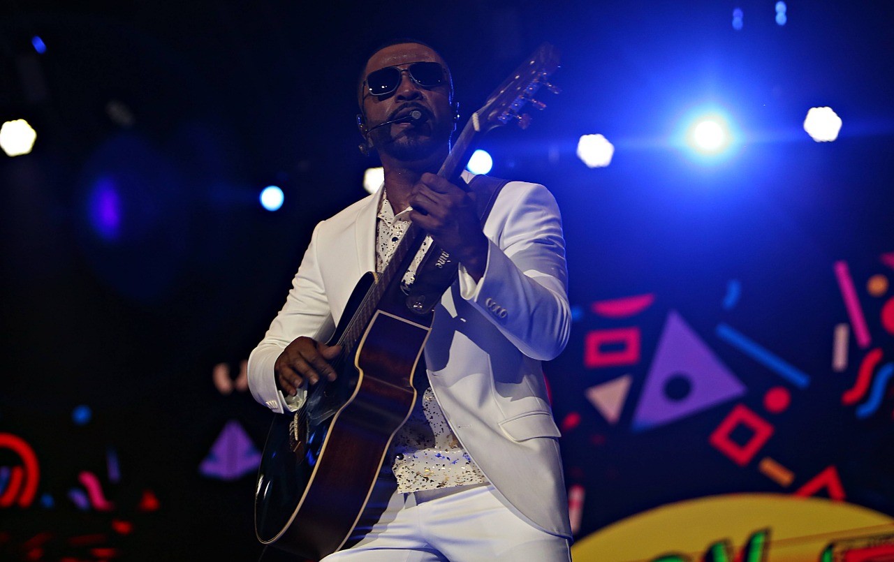 Reveillon em Copacabana - Show do Alexandre Pires — Foto: Lucas Tavares / Agência O Globo