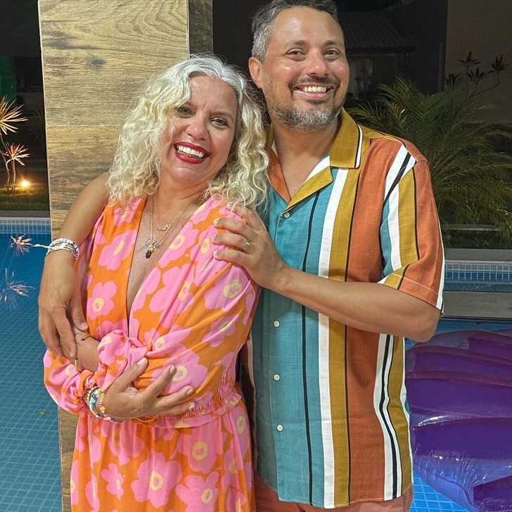 Casados há mais de uma década, Astrid Fontenelle e Fausto Franco moram em estados diferentes. Ela é apresentadora do canal GNT e vive em São Paulo, enquanto ele está em Salvador — Foto: Reprodução/Instagram