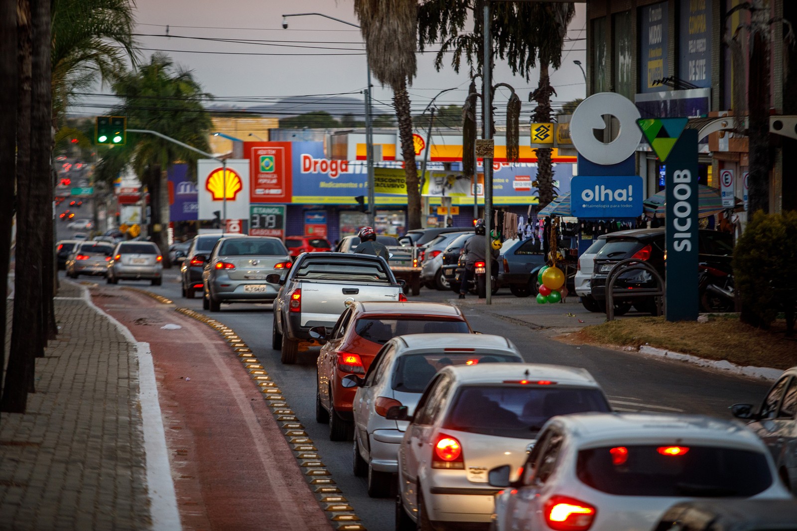 CENSO IBGE - A cidade de Senador Canedo, em Goiânia foi a que mais aumentou em número de população, 85% desde 2010.  — Foto: Brenno Carvalho / Agência O Globo