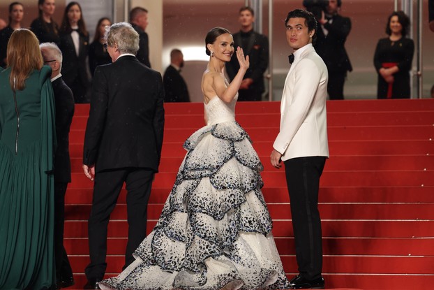 A atriz Natalie Portman no 76º Festival de Cannes