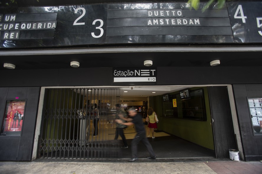 Estação Net Rio, um dos últimos cinemas de rua do Rio