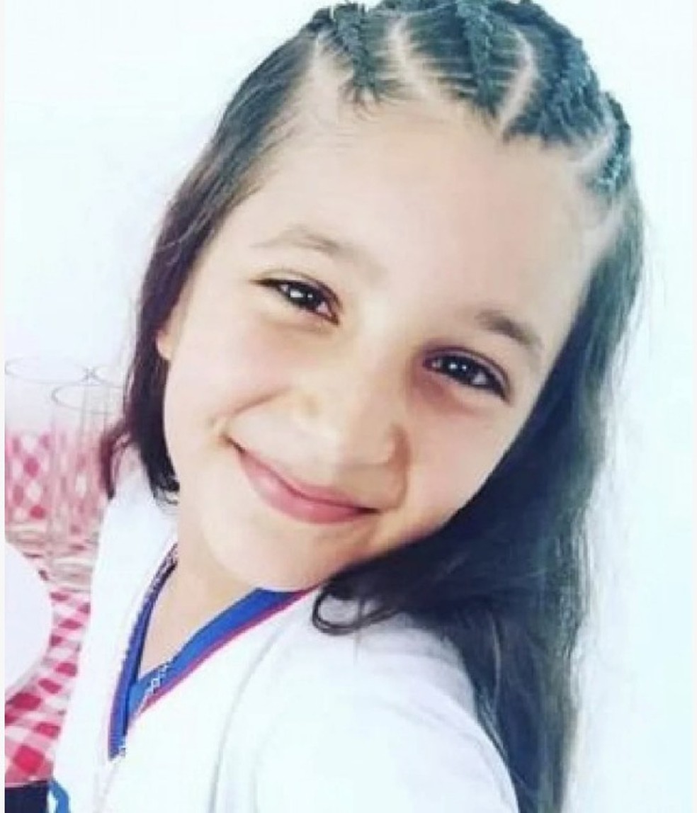 Maria Eduarda Carvalho Martins, de 9 anos, vítima da violência no Rio — Foto: Reprodução