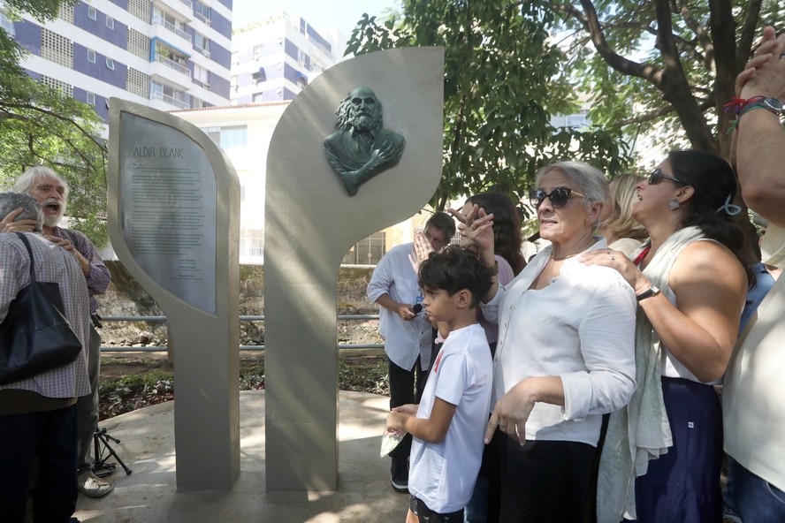 Aldir Blanc ganha  homenagem na Tijuca