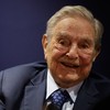 O bilionário George Soros, tradicional doador democrata, logo apoiou Kamala Harris - Jason Alden/Bloomberg