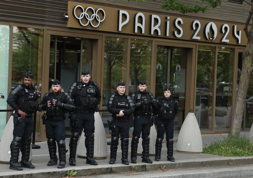 Para evitar incidentes nas Olimpíadas de Paris, trabalharão 18 mil militares, além de 45 mil policiais e 24 mil agentes