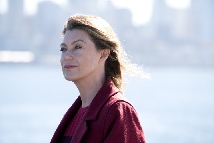 Ellen Pompeo como Meredith Grey — Foto: O Globo