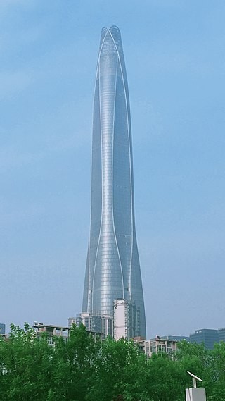 Tianjin CTF Finance Centre - Tianjin (China) - 2019 - 530 metros - 97 andares — Foto: Reprodução / Wikipedia