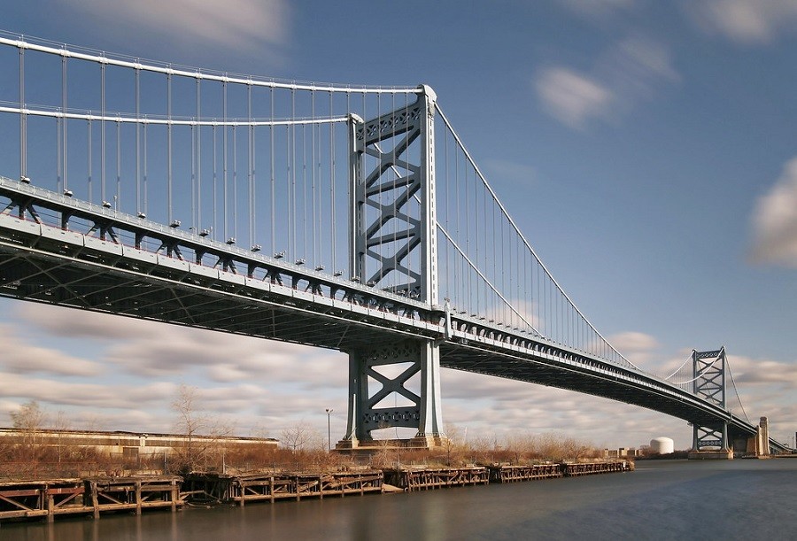 Ponte Benjamin Franklin - Foto reprodução