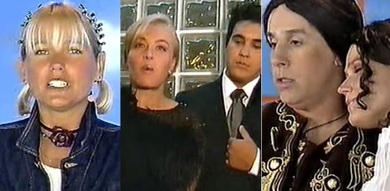 Nos seus 40 anos, Xuxa foi homenageada por Angélica e André Marques e atuou com tom Cavalcante, na Globo — Foto: Reprodução/TV Globo