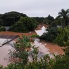 Galpões de armazenagem de assentamento do MST na Região Metropolitana de Porto Alegre ficou submerso - Divulgação/MST