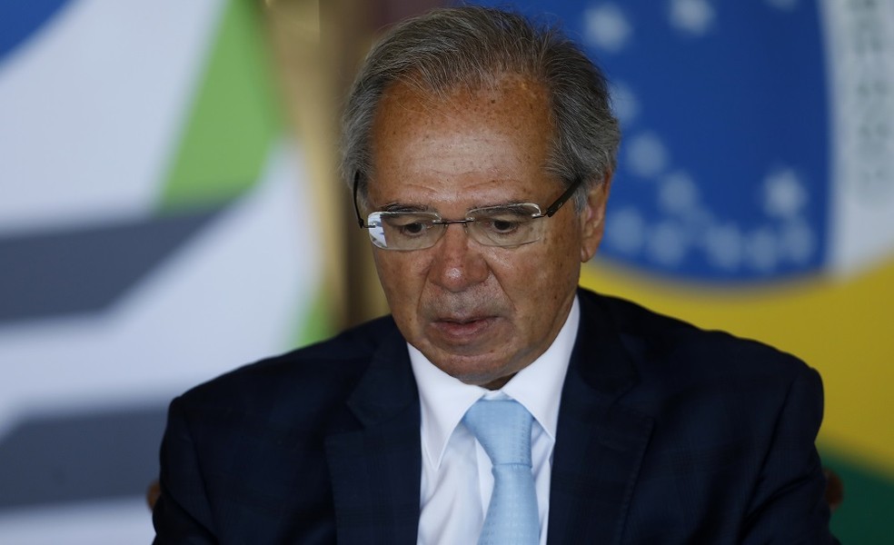 O ministro da Fazenda de Bolsonaro, Paulo Guedes, prometeu "choque de energia barata" que não veio  — Foto: Cristiano Mariz / O Globo