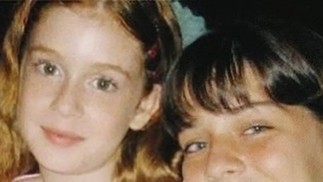    Marina Ruy Barbosa e Luma costa são amigas desde a infância. As duas se aproximaram quando contracenaram na novela “Começar de Novo”, em 2004 — Foto: Reprodução