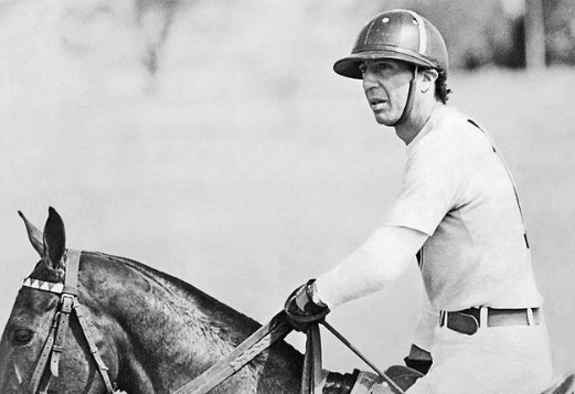 Abilio Diniz numa etapa do campeonato brasileiro de polo — Foto: Reprodução