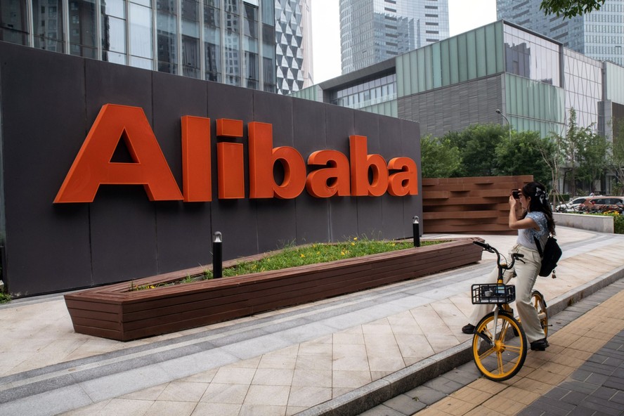 Sede da Alibaba em Pequim: autoridades desconfiam que haja compartilhamento de dados sensíveis com o governo chinês