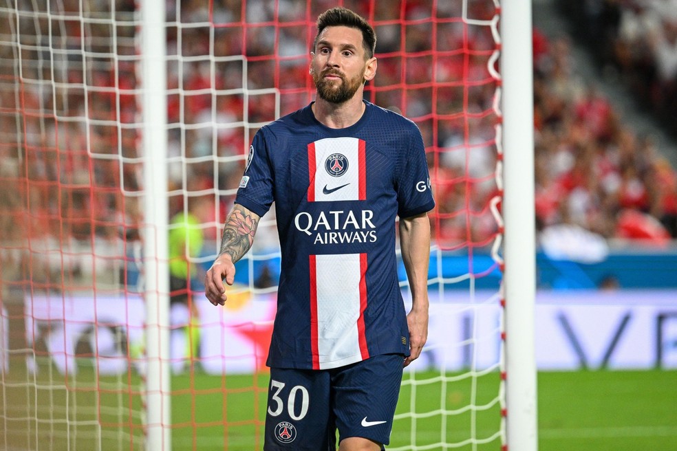 Messi ainda não renovou com o PSG — Foto: Bloomberg