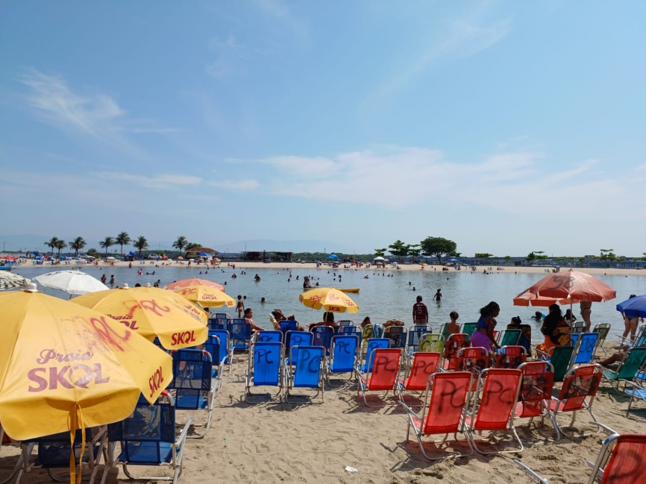 Para este domingo (12), as barracas no Piscinão devem ficar lotadas — Foto: Divulgação/Gustavo Silva