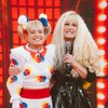 Angélica vestida de Xuxa; Xuxa vestida de Angélica - Instagram TV Globo