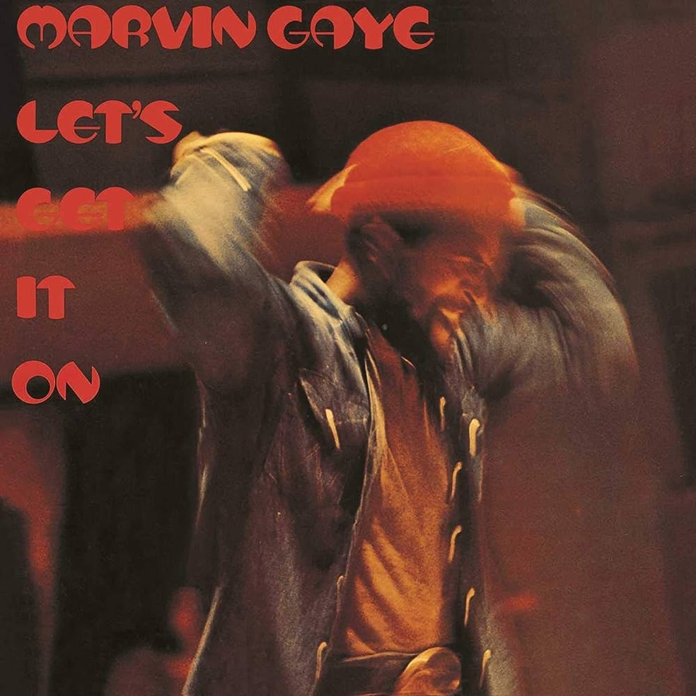 Capa do álbum "Let´s get it on" (1973), de Marvin Gaye — Foto: Reprodução