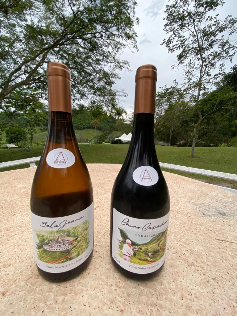 Vinhos da Abreu Santa Joana — Foto: Divulgação