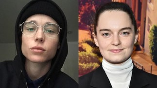 Elliot Page e Emma Portner — Foto: Instagram/Getty Images