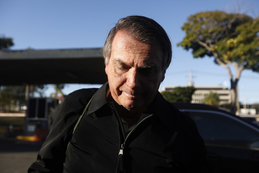 O ex-presidente Jair Bolsonaro