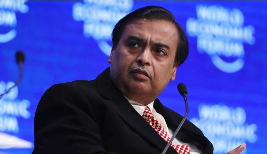 Ao atingir um patrimônio de US$ 116 bilhões, o magnata indiano Mukesh Ambani, da Reliance Industries, aparece em nono lugar do ranking