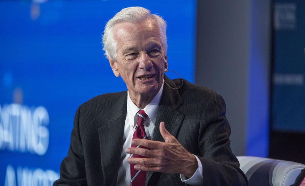 Jorge Paulo Lemann, fundador da 3G Capital e homem mais rico do Brasil — Foto: Dania Maxwell/Bloomberg