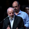 Lula e o vice-governador, Mateus Simões - Reprodução
