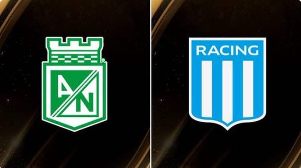 Atletico Nacional x Racing — Foto: Reprodução