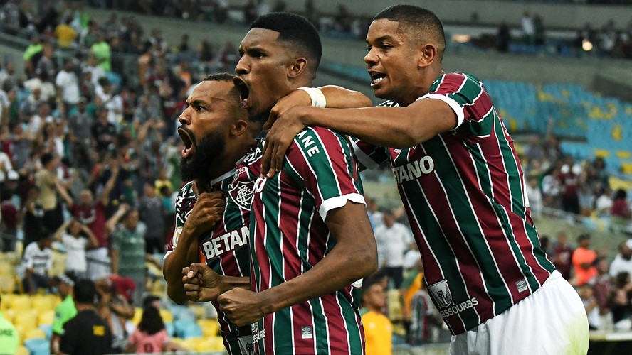Lelê marca para o Fluminense contra o Bahia