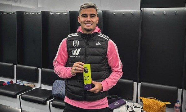 Andreas Pereira foi convocado por Dorival para a primeira lista — Foto: Reprodução