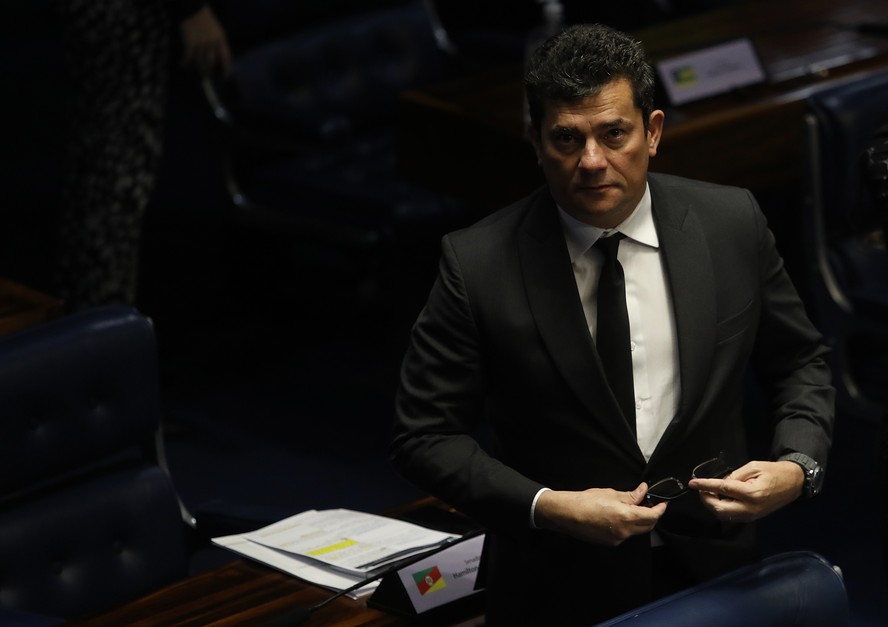 O senador e ex-juiz Sergio Moro