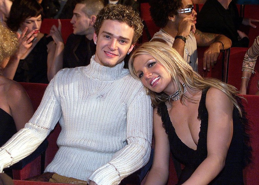 Justin Timberlake e Britney Spears nos anos 2000