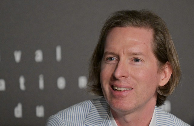 Diretor Wes Anderson no Festival de Cannes de 2023